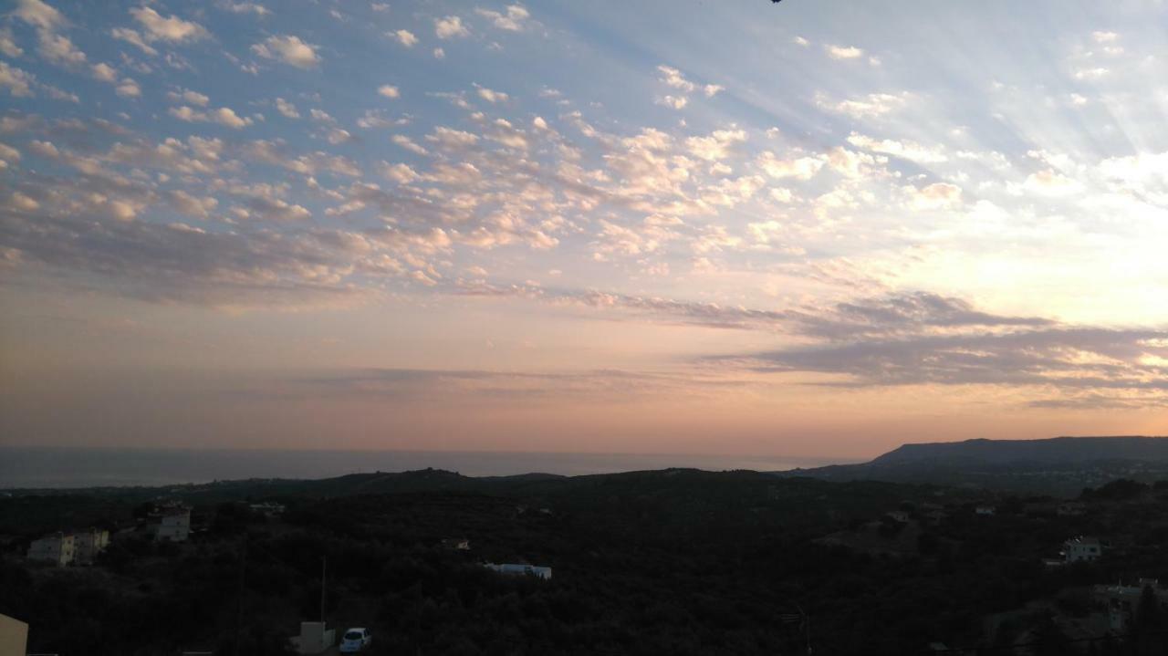 360 Panorama House - Gazing At Horizon And The Stars Of The Galaxy In The Night - Fresh Cool Breeze Most Of The Time - Just 7 Min From The Beach Kournás Exterior photo