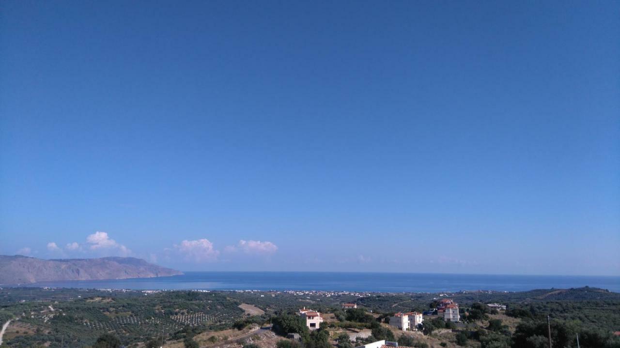 360 Panorama House - Gazing At Horizon And The Stars Of The Galaxy In The Night - Fresh Cool Breeze Most Of The Time - Just 7 Min From The Beach Kournás Exterior photo