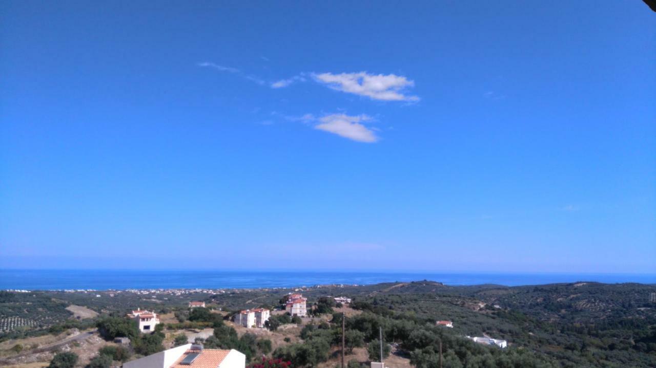 360 Panorama House - Gazing At Horizon And The Stars Of The Galaxy In The Night - Fresh Cool Breeze Most Of The Time - Just 7 Min From The Beach Kournás Exterior photo